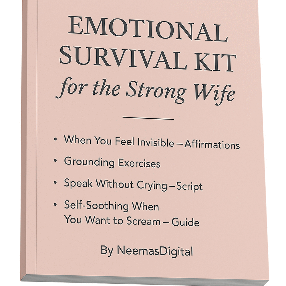 emotional survival kit for women printable pdf