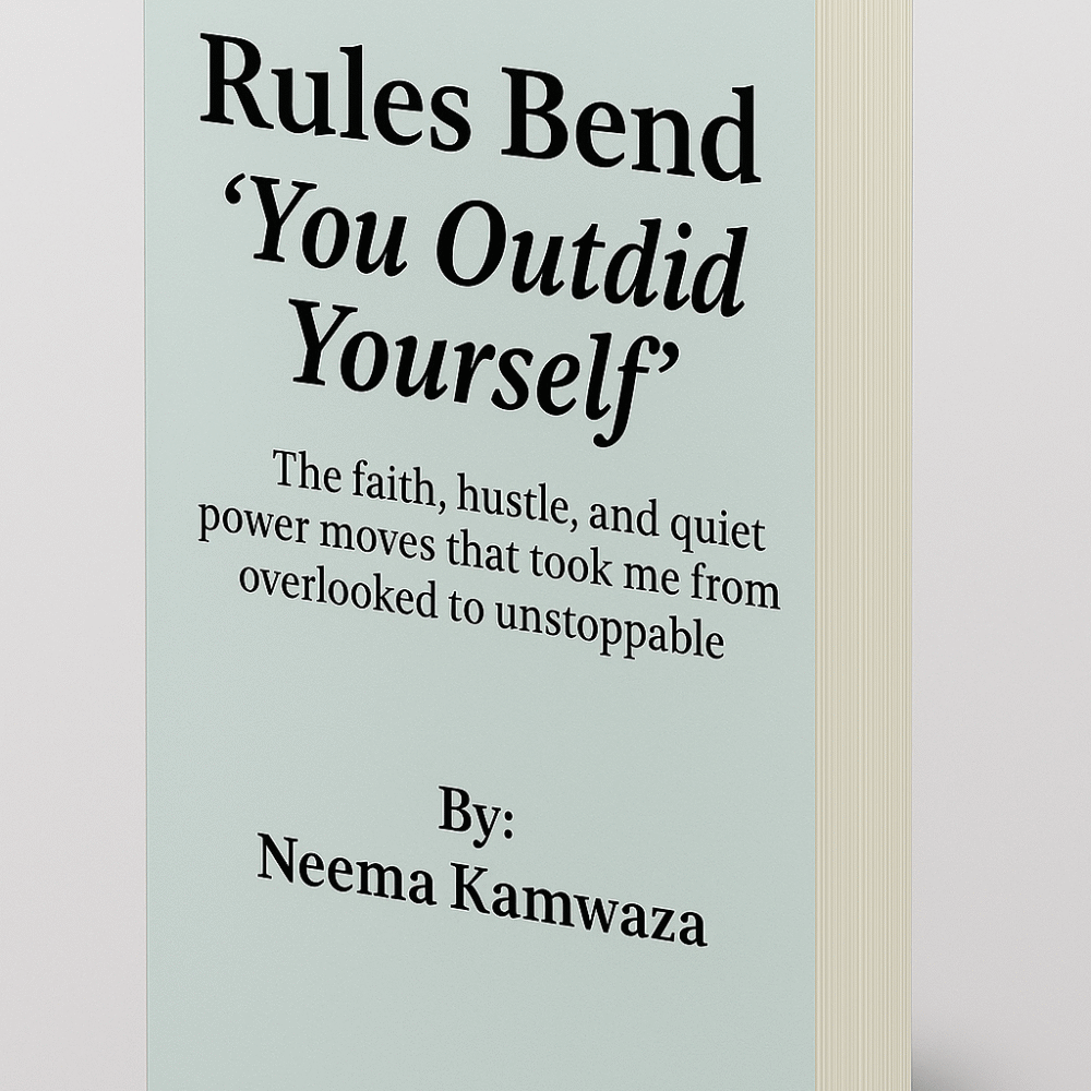 Rules Bend eBook cover mockup (standing) by Neema Kamwaza