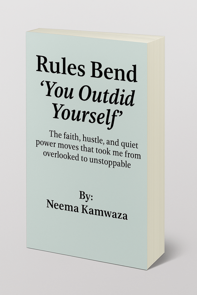 Rules Bend eBook cover mockup (standing) by Neema Kamwaza