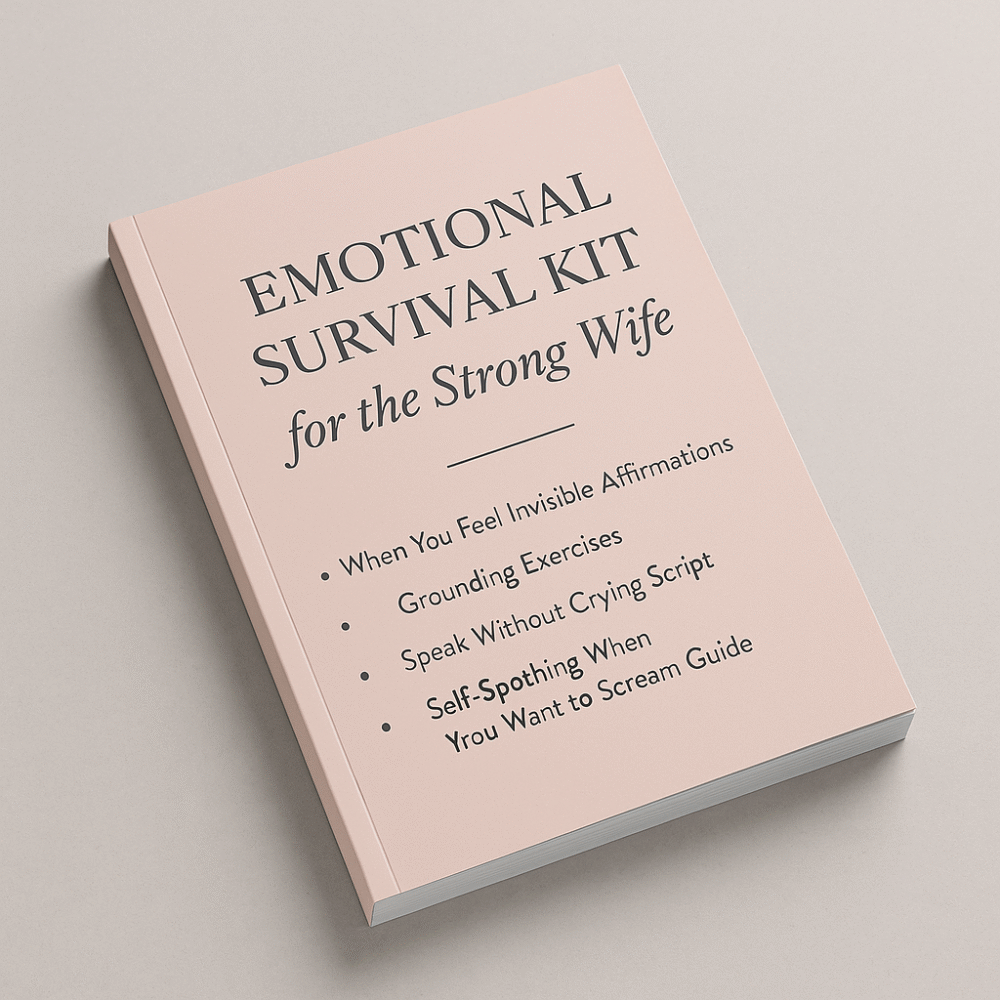 emotional survival kit for women printable PDF