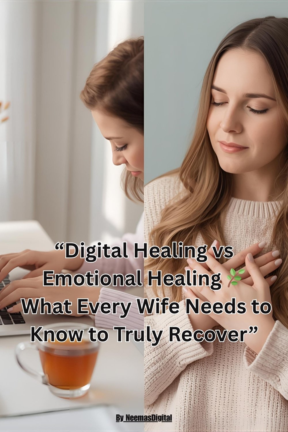 Digital healing vs emotional healing for wives – quiet recovery journey by NeemasDigital