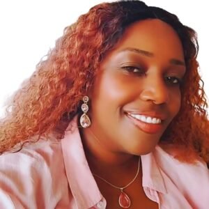 Neema Kamwaza, founder of NeemasDigital, sharing her personal healing journey and mission to support married women emotionally